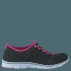 Polecat 435-2311 Comfort Sock Black/Fuchsia