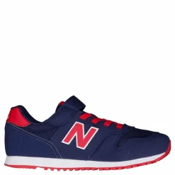 Barn New Balance 373 Kids Bungee Lace With Hook Blue