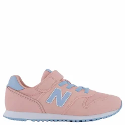 Barn New Balance 373 Kids Bungee Lace With Hook Pink