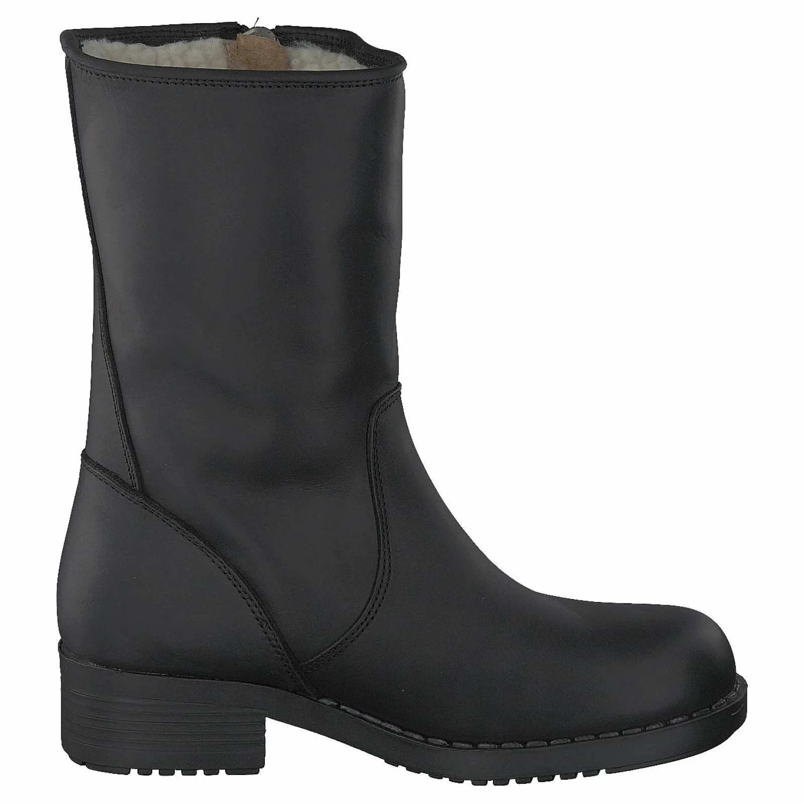 Johnny Bulls 250 Mid Zip Side Black Old Silver