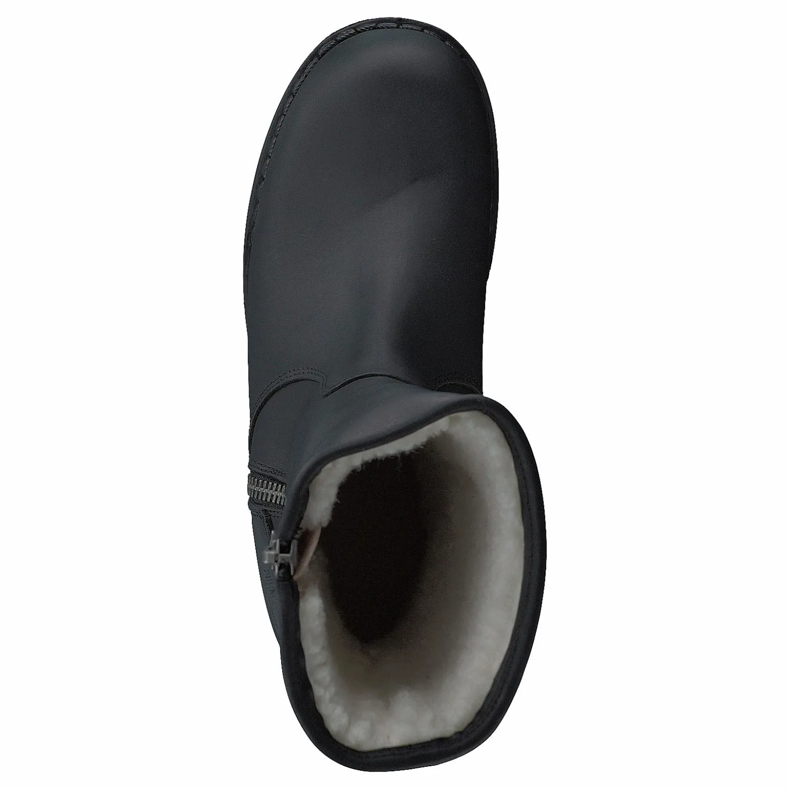 Johnny Bulls 250 Mid Zip Side Black Old Silver