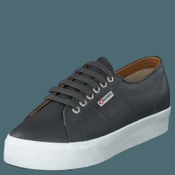 Superga 2730 Nappa Leau Grey Stone