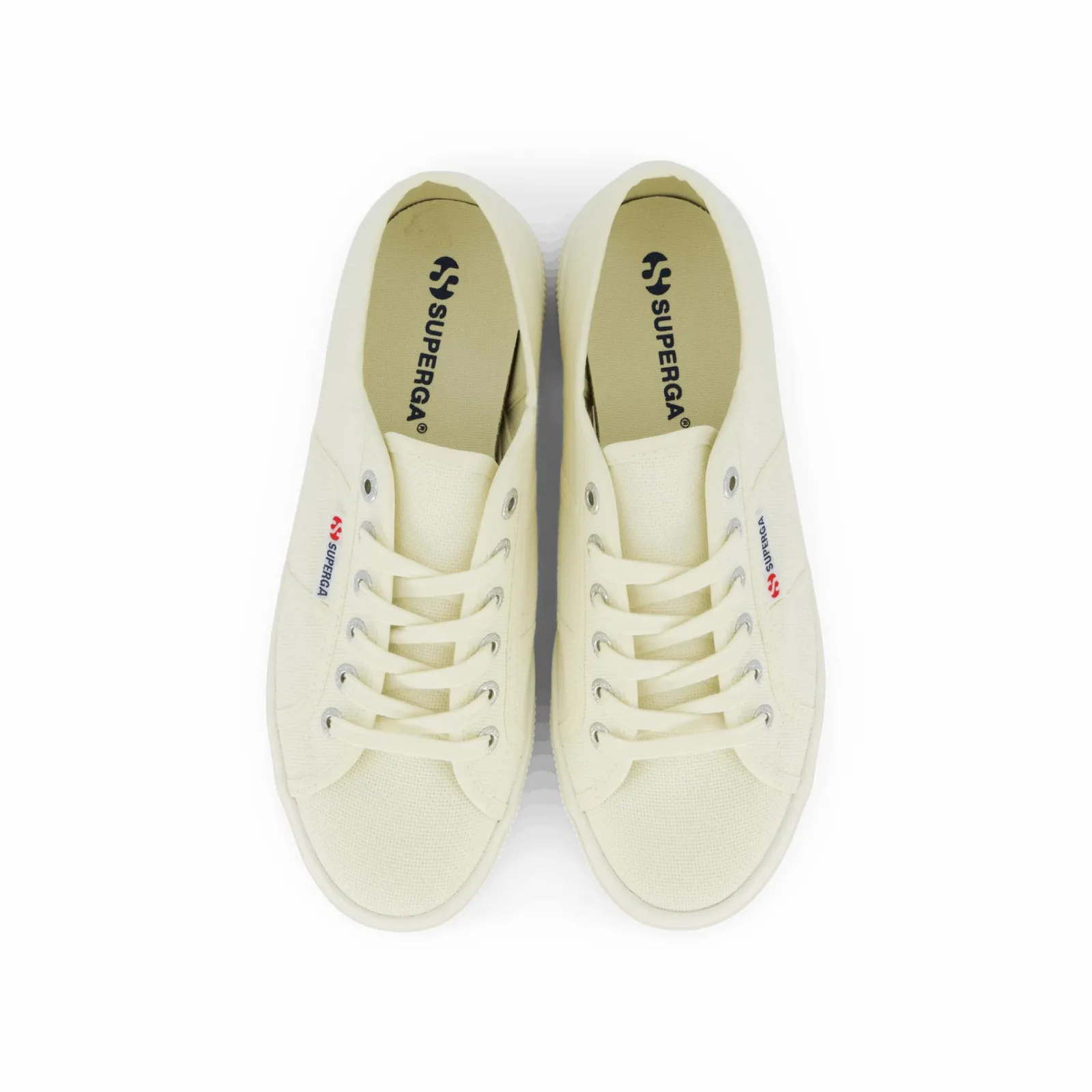 Superga 2740 Platform Akj Beigelt Eggshell