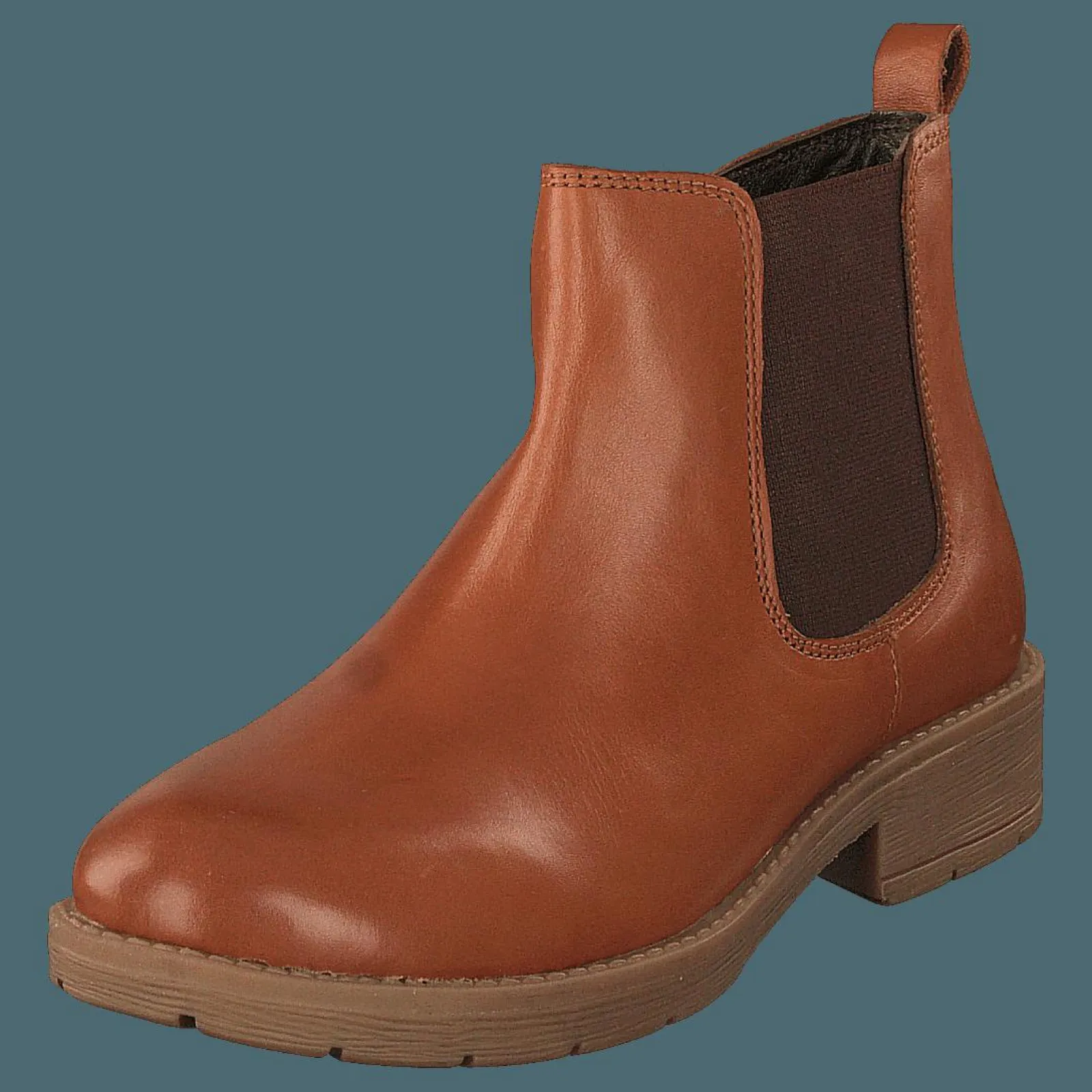 Barn Gulliver 451-5011 Warm Lined Leather Cognac