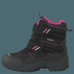 Barn Gulliver 430-9113 Waterproof Warm Lined Black/fuchsia