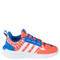 Barn adidas x Marvel Super Hero Adventures Spider-Man Racer TR21 Shoes Solar Red / Cloud White / Blue Rush