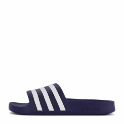 adidas Adilette Aqua Slides Dark Blue / Cloud White / Dark Blue
