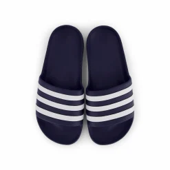 adidas Adilette Aqua Slides Dark Blue / Cloud White / Dark Blue