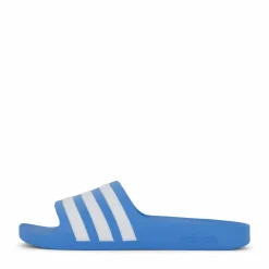 Barn adidas Adilette Aqua Slides Kids Blue Burst / Cloud White / Blue Burst