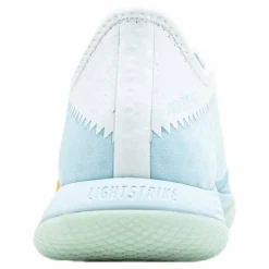 adidas Adizero Fastcourt Handball Shoes Sky Tint / Cloud White / Signal Orange