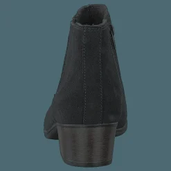 Clarks Adreena Flora Black Suede