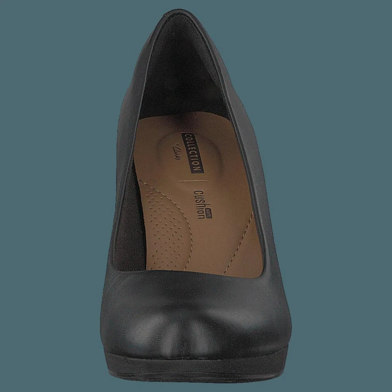 Clarks Adriel Viola Black Leather