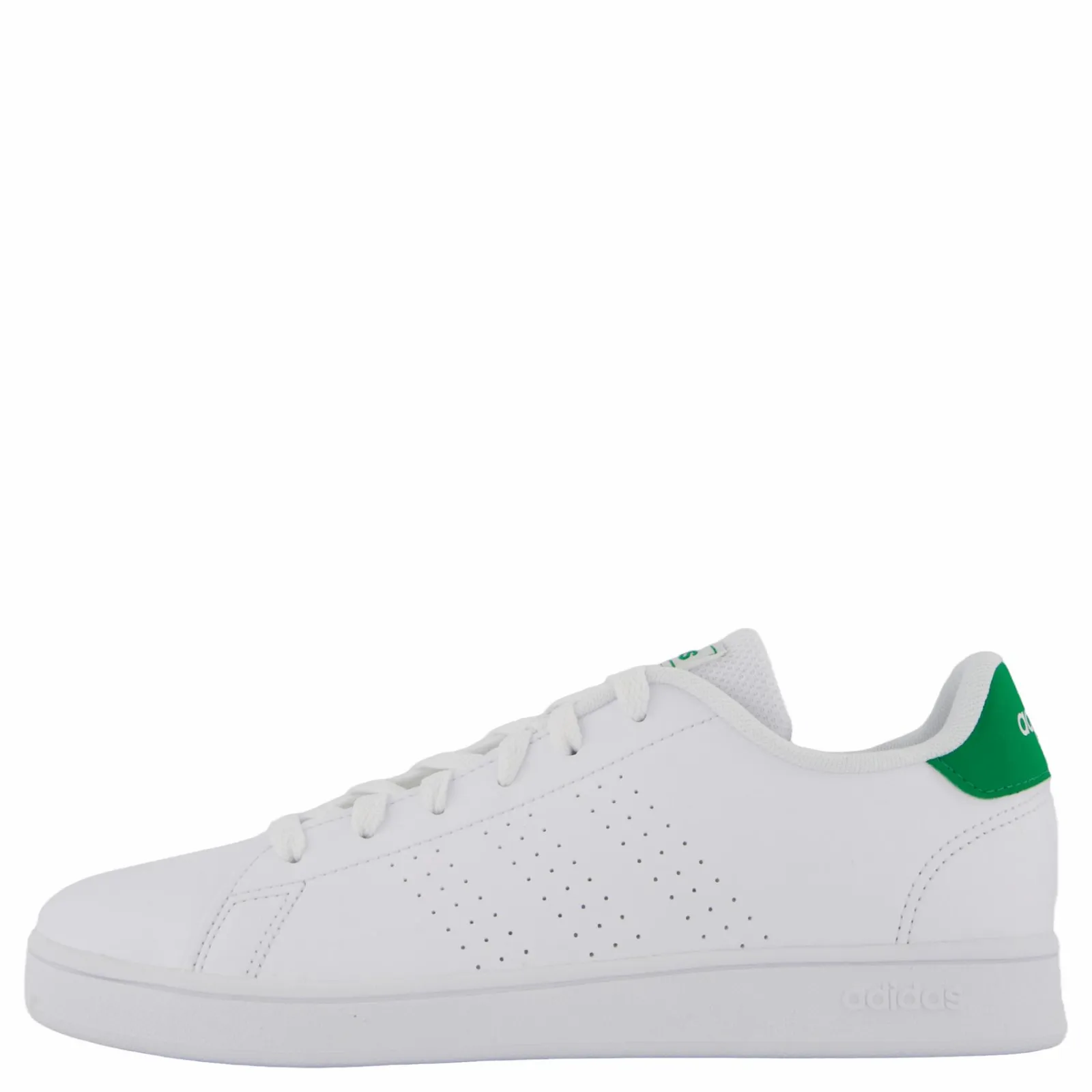 Barn adidas Advantage Lifestyle Court Lace Shoes Cloud White / Green / Core Black