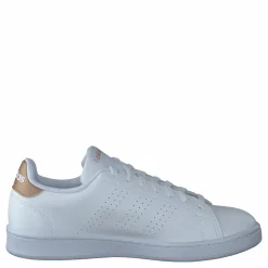 adidas Advantage Shoes Cloud White / Cloud White / Copper Metallic