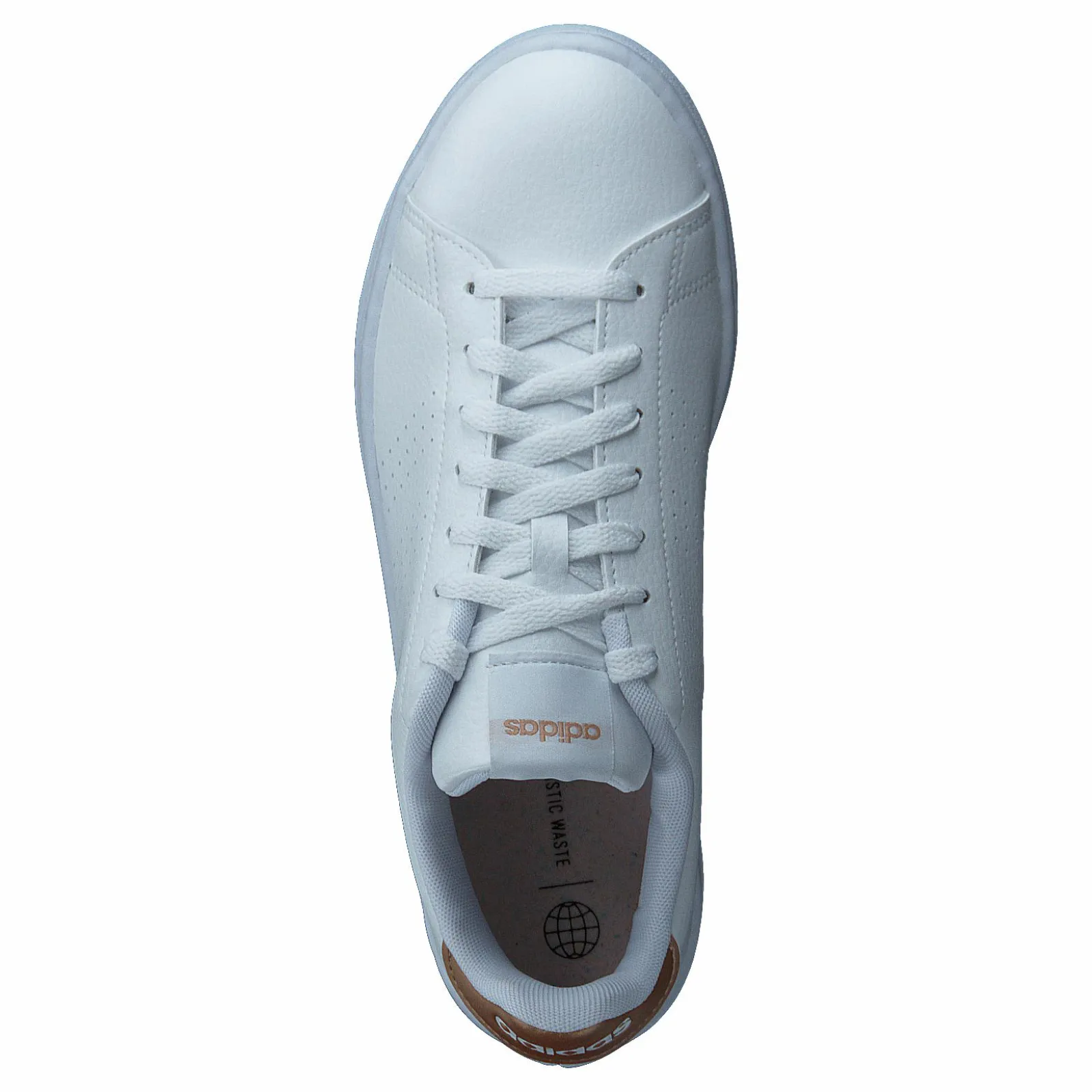 adidas Advantage Shoes Cloud White / Cloud White / Copper Metallic