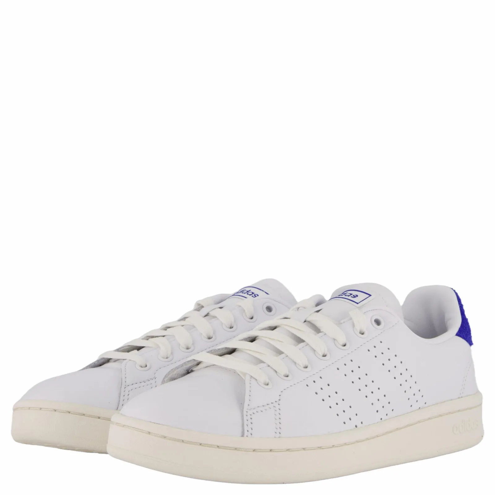 adidas Advantage Shoes Cloud White / Cloud White / Royal Blue