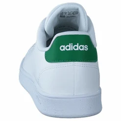Barn adidas Advantage Shoes Cloud White / Green / Grey Two