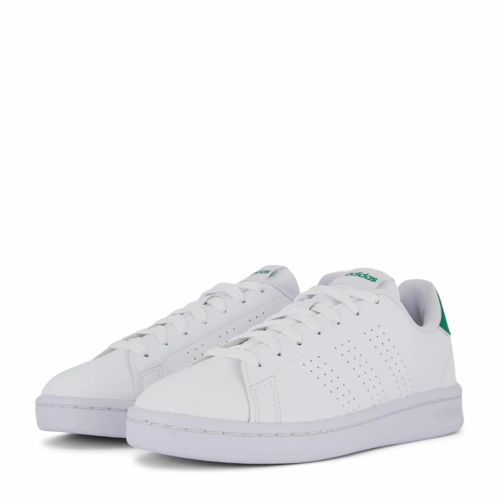 adidas Advantage Shoes Cloud White / Cloud White / Green