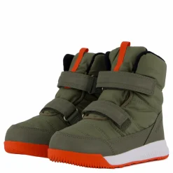 Barn Viking Aery High Gtx R Warm Olive/red