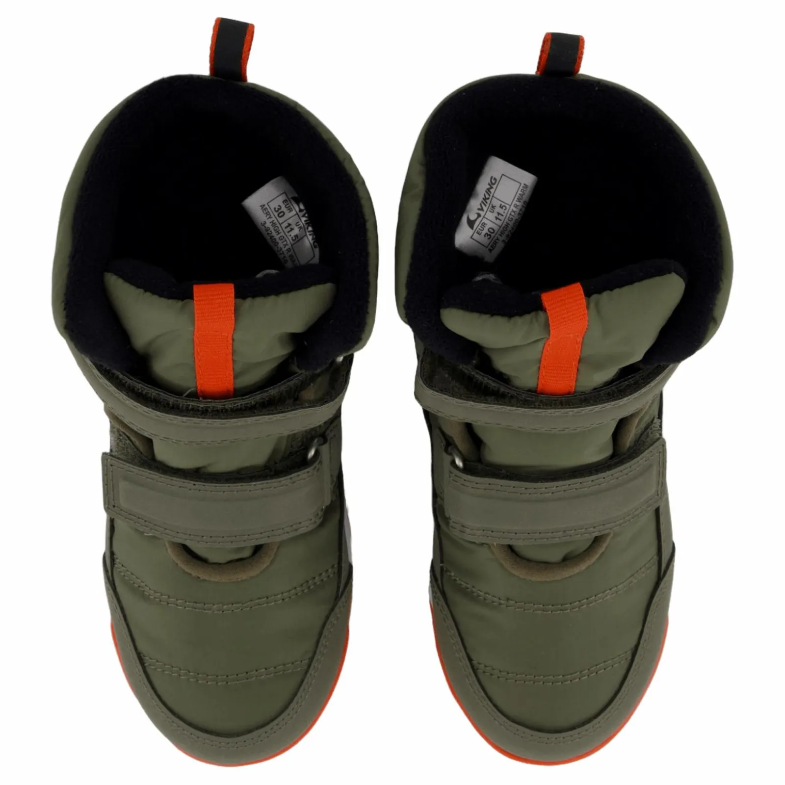 Barn Viking Aery High Gtx R Warm Olive/red