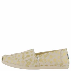 Toms Alp Cloudbound Foil Floral Blo Natural Gold