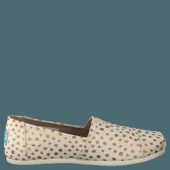 Toms Alpargata Rose Gold/natural Canvas Dots