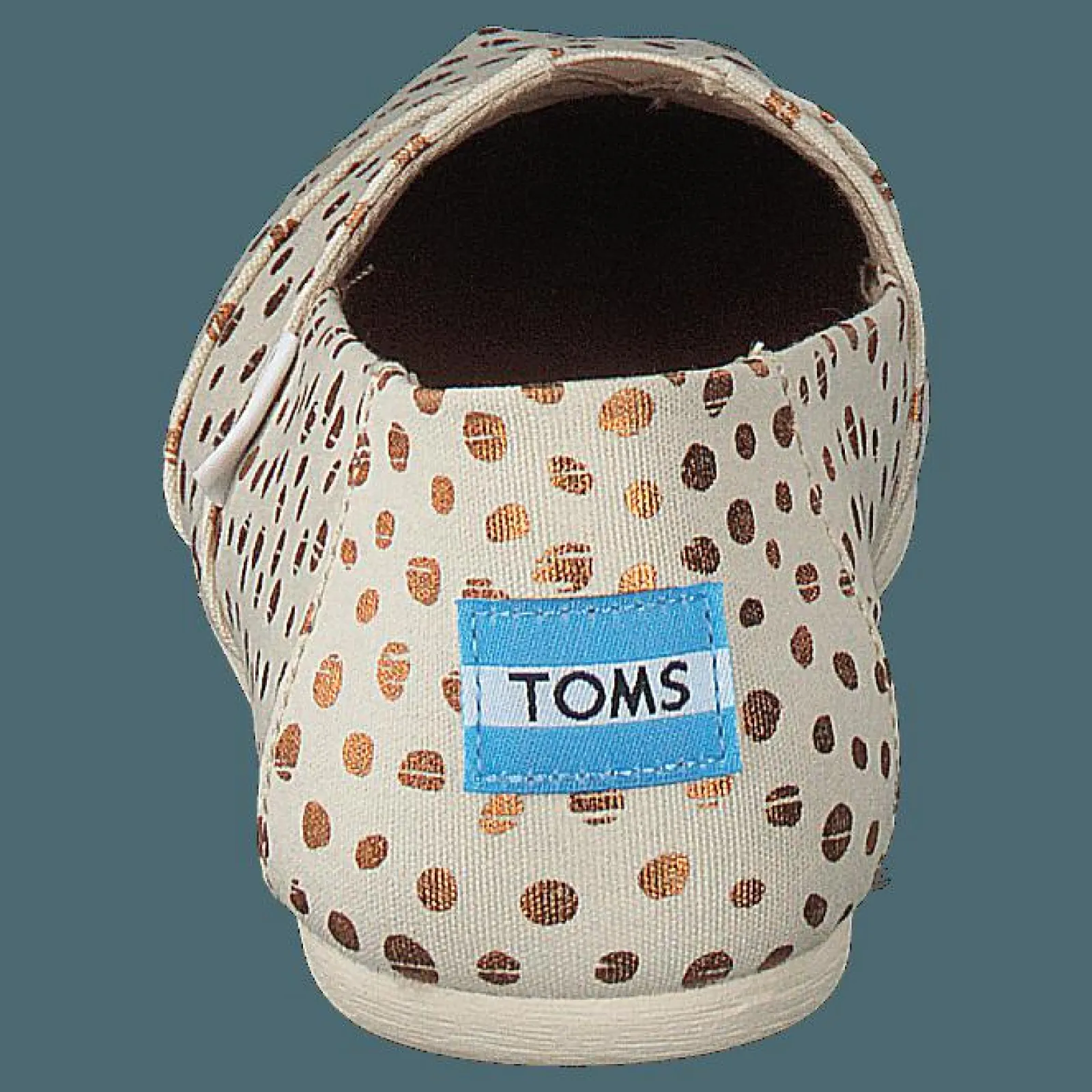 Toms Alpargata Rose Gold/natural Canvas Dots