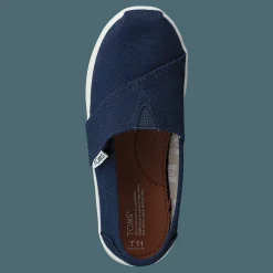 Barn Toms Alpargata Tiny Navy Canvas