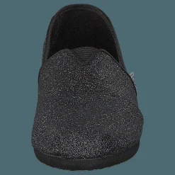 Barn Toms Alpargata Youth Black Iridescent Glimmer