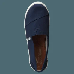 Barn Toms Alpargata Youth Navy Canvas