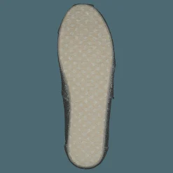 Barn Toms Alpargata Youth Silver Iridescent Glimmer