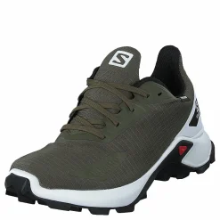 Barn Salomon Alphacross Blast Cswp J Olive Night/wht/black