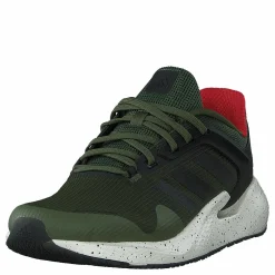 adidas Alphatorsion Shoes Wild Pine / Core Black / Vivid Red