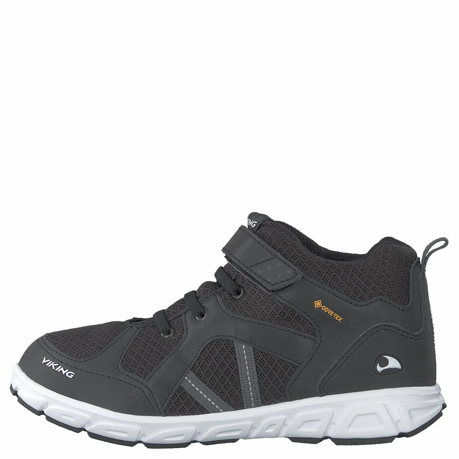 Barn Viking Alvdal Mid R Gtx Black/charcoal