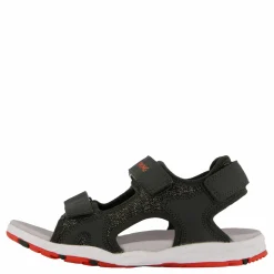 Barn Viking Anchor Sandal 3V Huntinggreen/Red