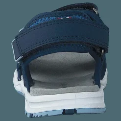 Barn Viking Anchor Sandal 3V Light Blue/Navy