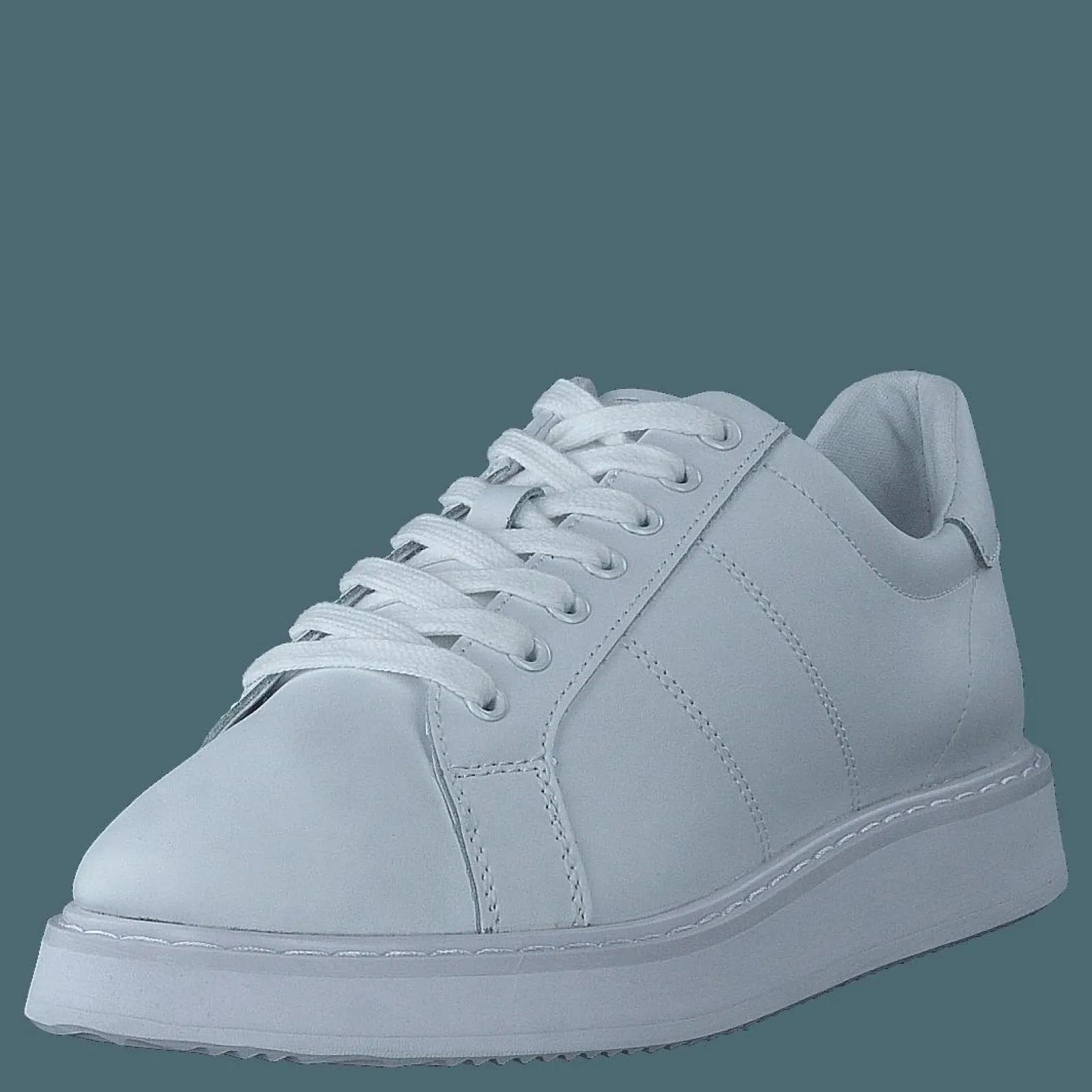 Lauren Ralph Lauren Angeline IV Action Leather Sneaker RL White / RL White