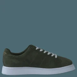 Lauren Ralph Lauren Angeline IV Suede Sneaker Classic Olive