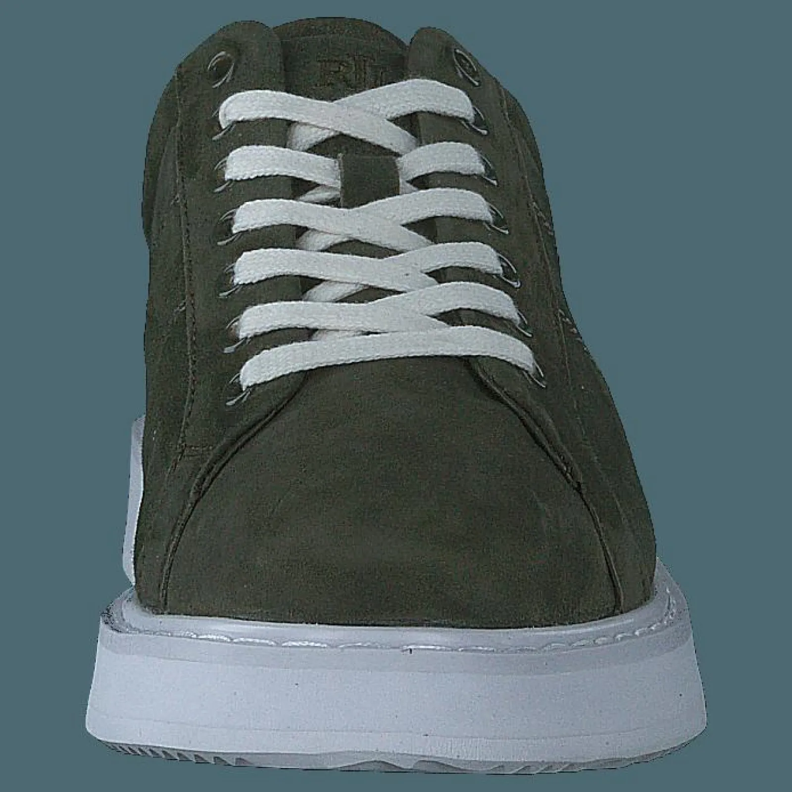 Lauren Ralph Lauren Angeline IV Suede Sneaker Classic Olive