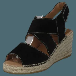 Kanna Ania Natural Suede Negro