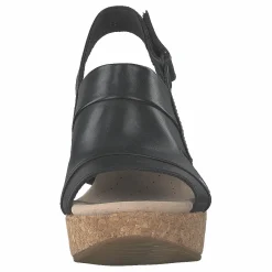 Clarks Annadel Ivory Black Leather