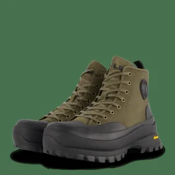 Polo Ralph Lauren Armin Waxed Twill Sneaker Boot Canopy Olv