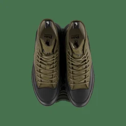 Polo Ralph Lauren Armin Waxed Twill Sneaker Boot Canopy Olv