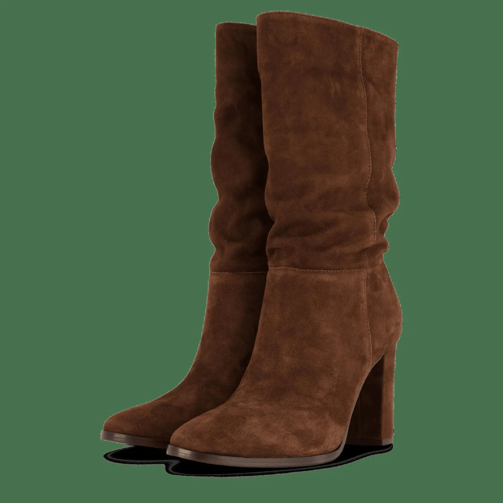 Lauren Ralph Lauren Artizan II Suede Boot Chestnut Brown
