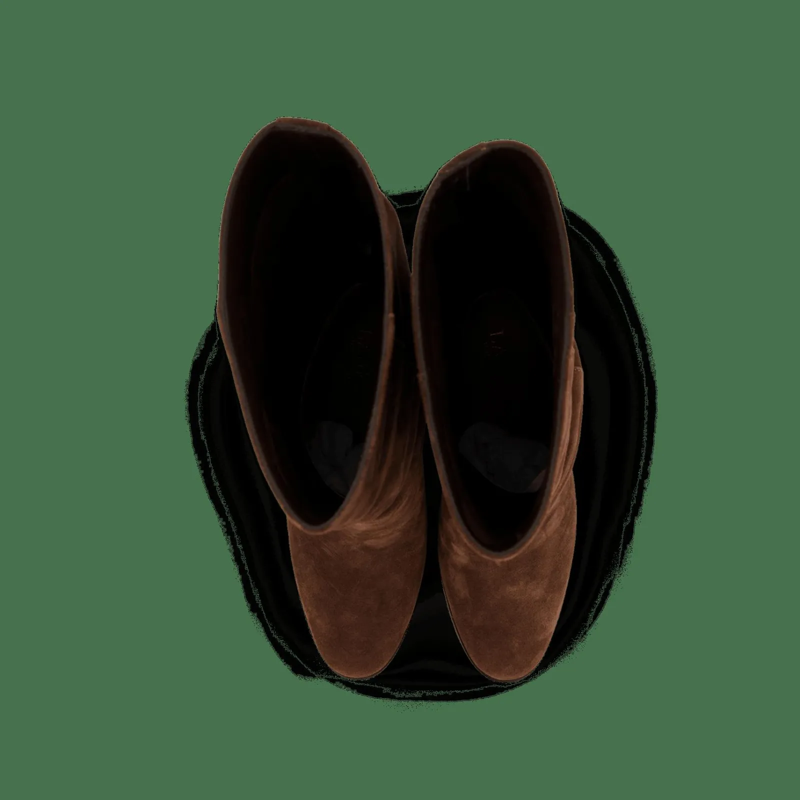 Lauren Ralph Lauren Artizan II Suede Boot Chestnut Brown