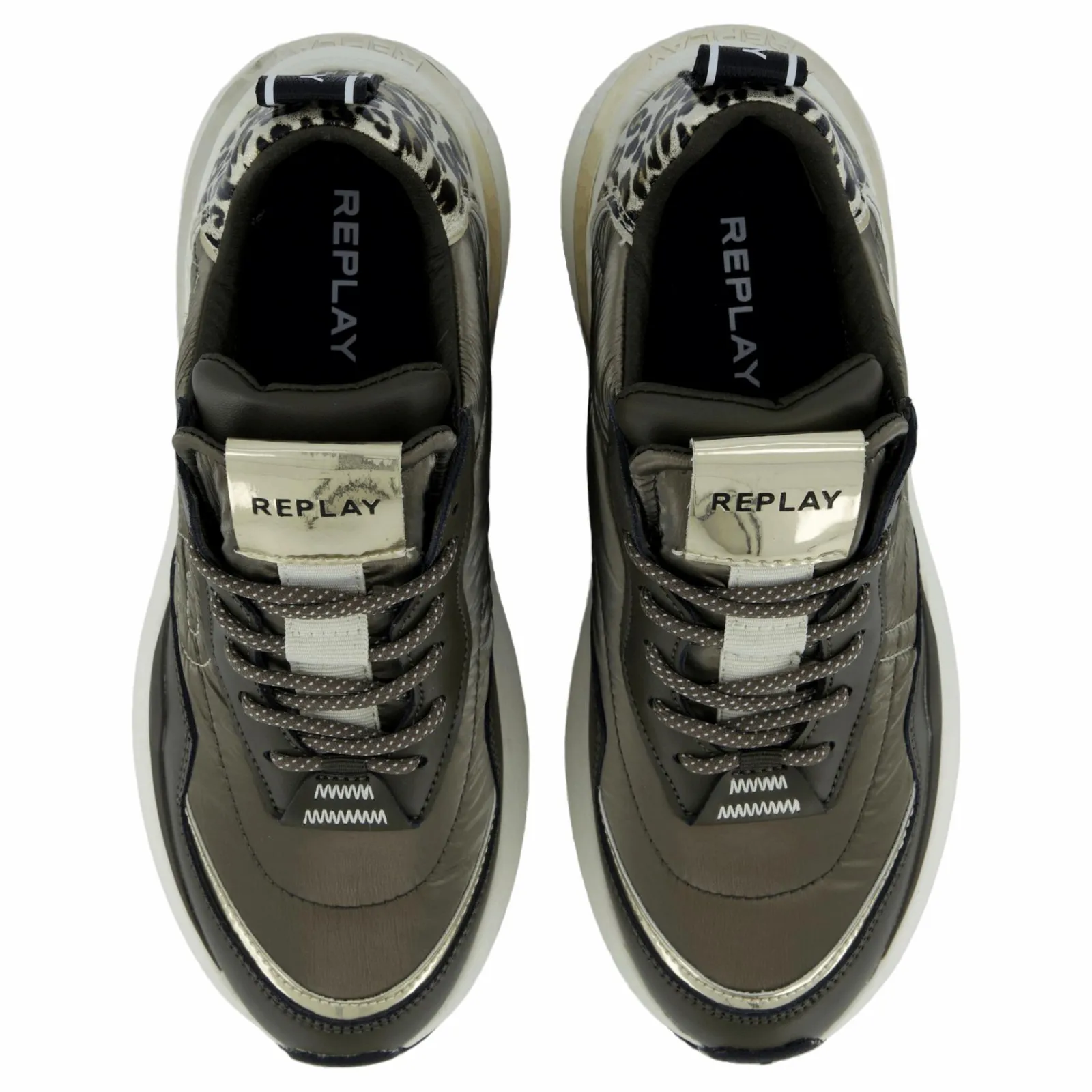 Replay Athena Quilt Mil Green