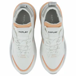 Replay Athena Run White Orange