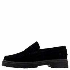 Playboy Footwear Austin Black Suede