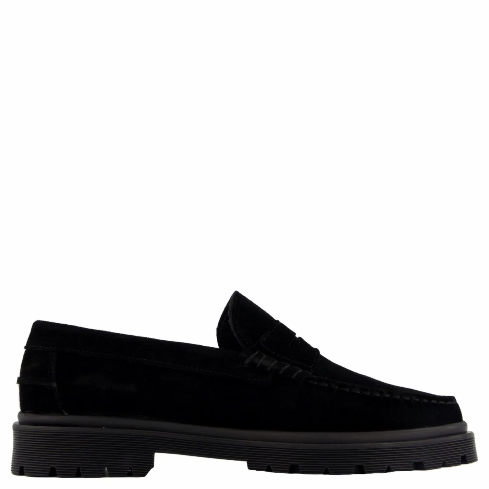 Playboy Footwear Austin Black Suede