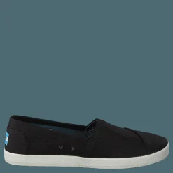 Toms Avlon Slip-On Black Coated Canvas
